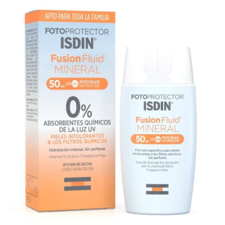 Isdin protector solar Fusion Fluid Mineral
