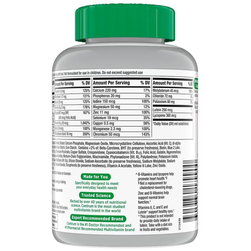 Centrum Silver 50+ 220tab Centrum Silver 50+ 220tab