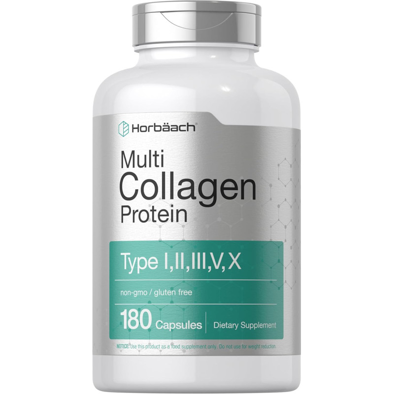 Proteina de Colágeno Multi Horbaach 2.000mg 180cap Proteina de Colágeno Multi Horbaach 2.000mg 180cap