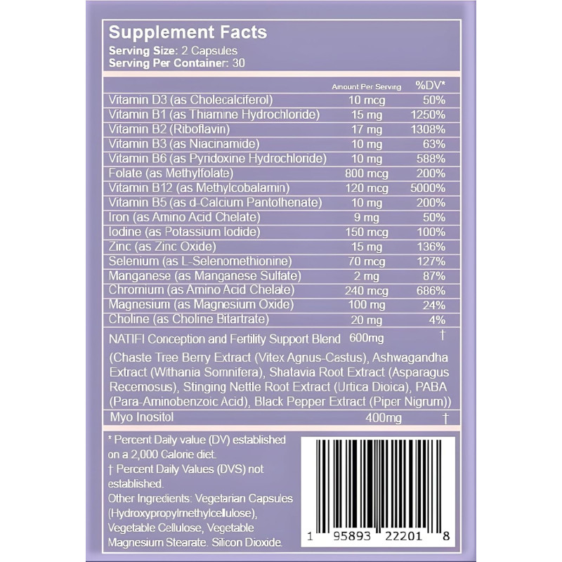 Fertility Natifi 60cap Fertility Natifi 60cap