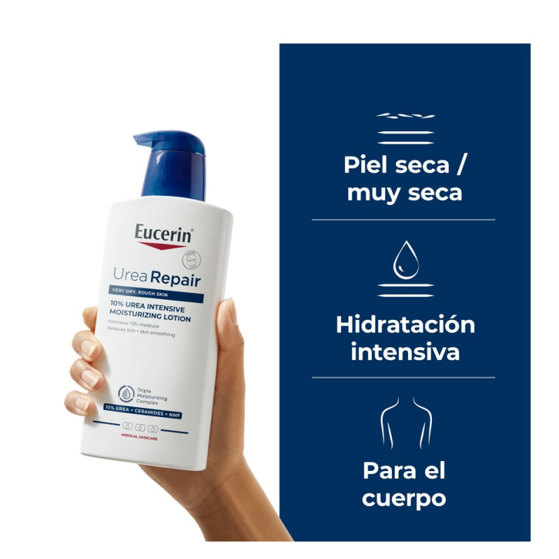 Eucerin Loción Hidratante Intensiva UreaRepair 10 % Urea