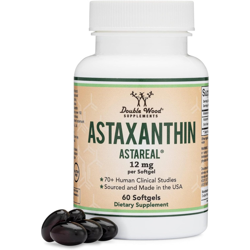 Astaxantina Astareal Double Wood 12mg 60cap