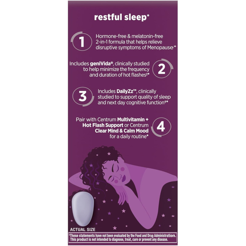 Centrum Soporte Menopausia Restful Sleep 28tab