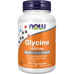 Glicina Now 1.000mg 100cap