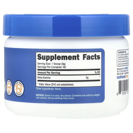 Beta-Alanine Nutricost 3g