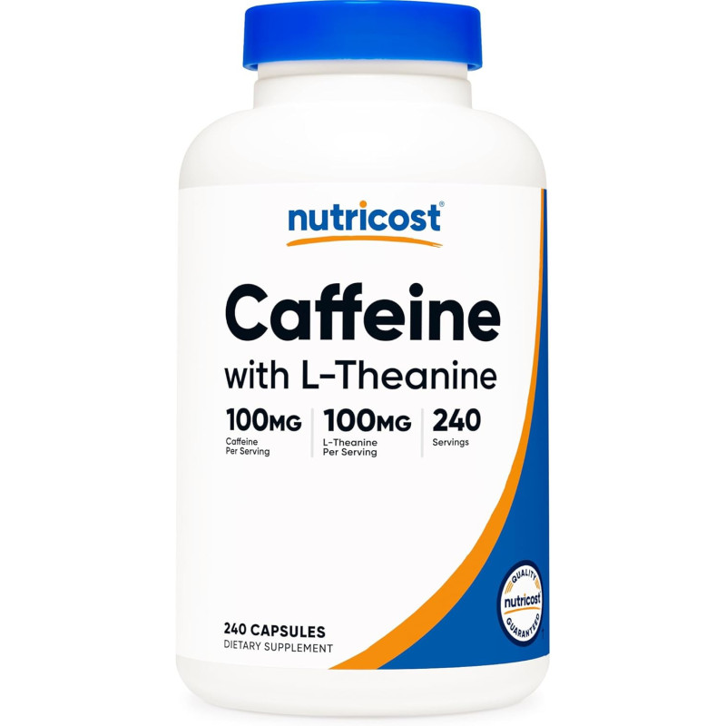 Cafeina + L-Teanina 100mg/100mg 240cap Cafeina + L-Teanina 100mg/100mg 240cap