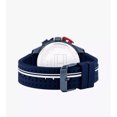 Tommy Hilfiger Reloj Sport Watch with Silicone Strap Azul 46MM