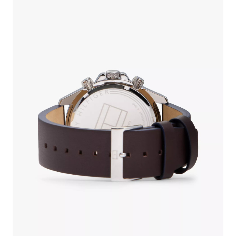 Tommy Hilfiger Reloj Leather Multifunction Sport Watch 46mm