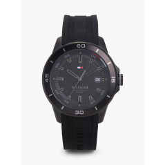 Tommy Hilfiger Reloj Silicone Strap Chronograph Watch 43MM