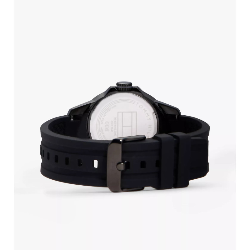 Tommy Hilfiger Reloj Silicone Strap Chronograph Watch 43MM