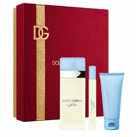 Dolce&Gabbana Light Blue Woman Set 3 Piezas