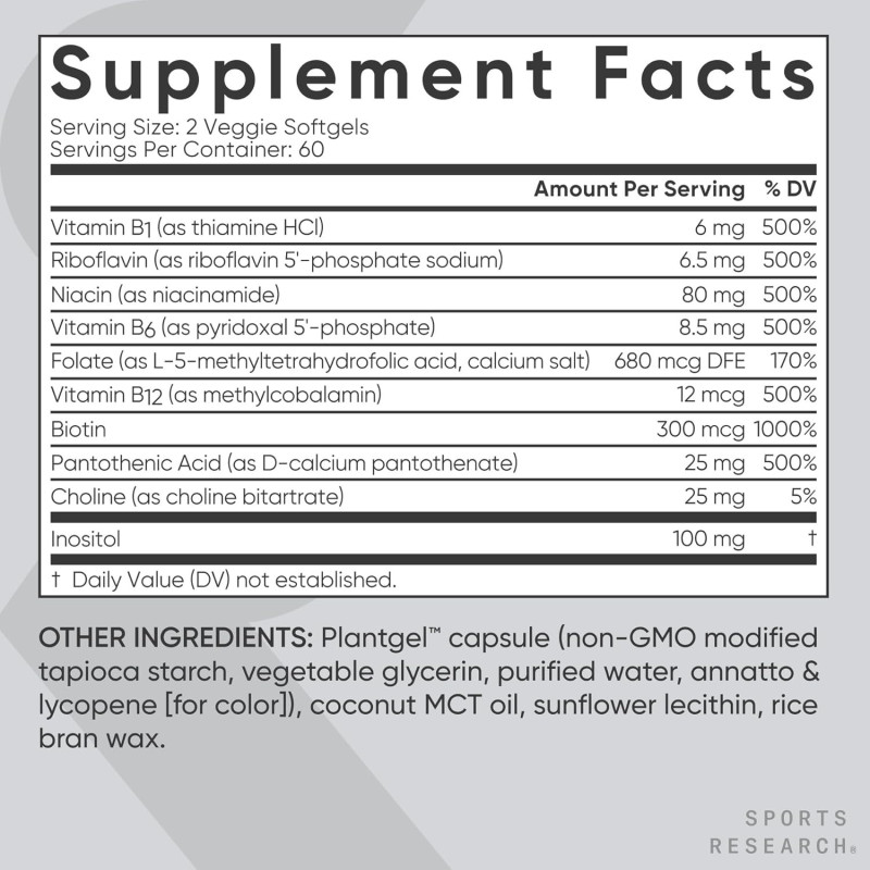 Complejo B Sports Research 120cap