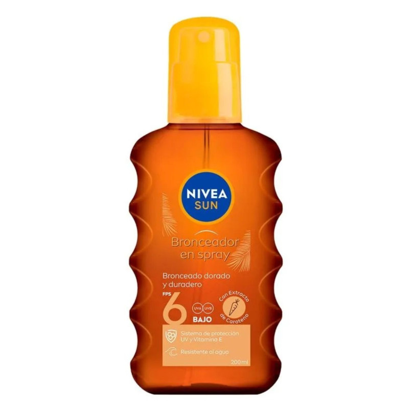 Nivea Bronceador en Spray Fps 6