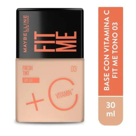 Maybelline Fit Me Base de Maquillaje Tono 3