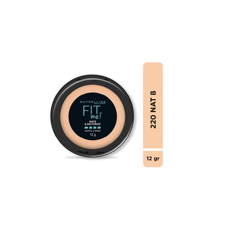Maybelline Compacto Fit Me! Nro 220 12gr