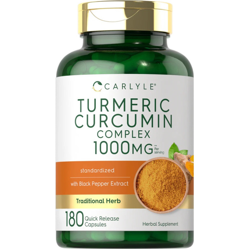 Cúrcuma Complex Carlyle 1.000mg 180cap