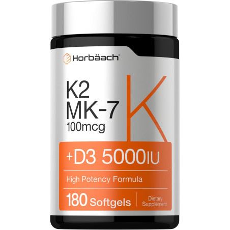 Vitamina D3+K2 Horbaach 180cap
