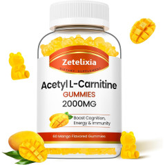 Acetyl L-Carnitina Zetelixia 2.000mg 60gom