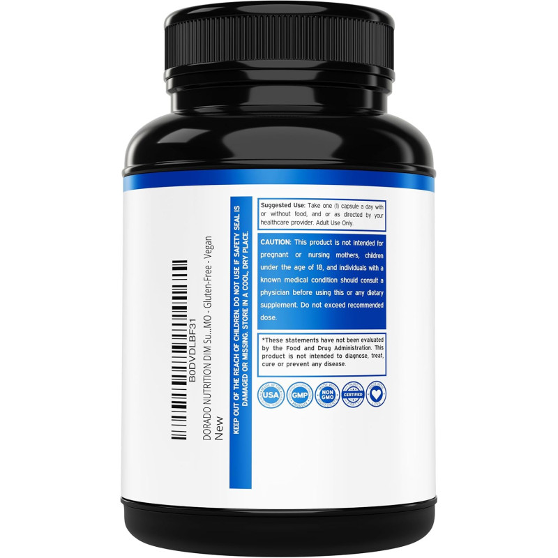 Dim + Bioperine Dorado Nutrition 200mg 60cap