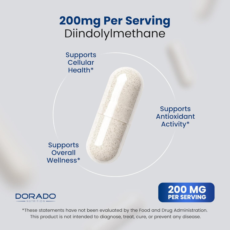 Dim + Bioperine Dorado Nutrition 200mg 60cap