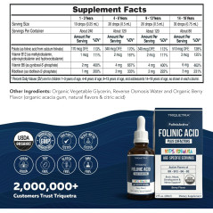 Ácido Folínico Triquetra 60ml