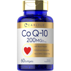 COQ10 Carlyle 200mg 60cap
