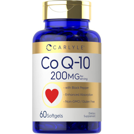 COQ10 Carlyle 200mg 60cap