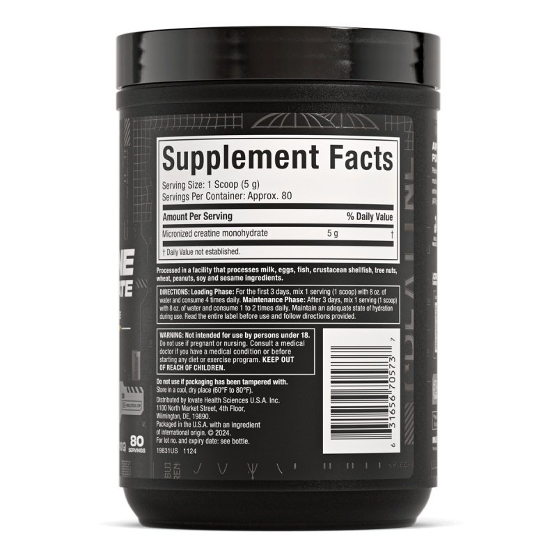 Creatina Platinum Muscletech 5gr 80 servicios