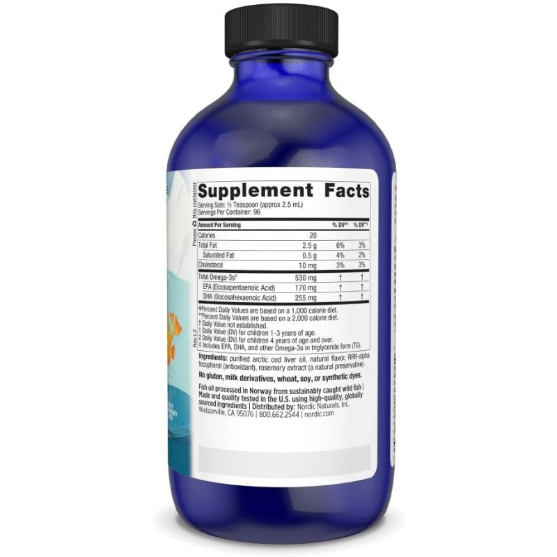 Childrens DHA Nordic Naturals 530mg 237ml