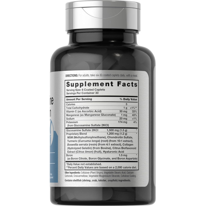 Glucosamina + Coindritin + Msm Horbach 180tab