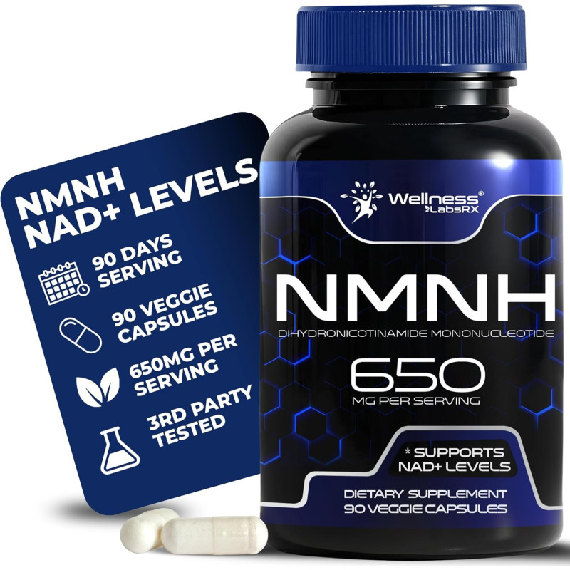 NMNH Wellness Labsrx 650mg 90cap