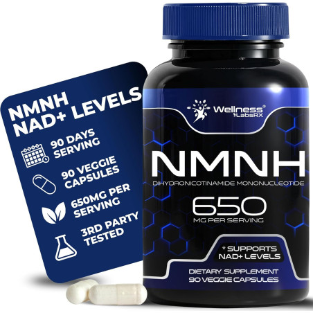 NMNH Wellness Labsrx 650mg 90cap