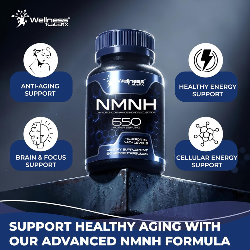 NMNH Wellness Labsrx 650mg 90cap