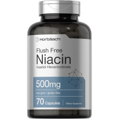 Niacin Horbaach Vitamina B-3 Flush-Free 500mg 70cap