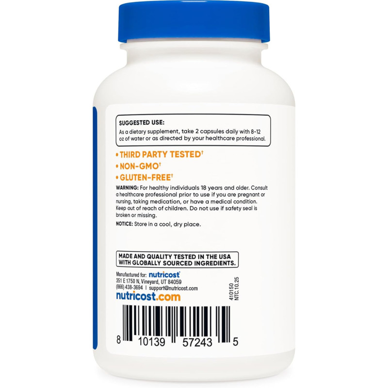 Castaño de Indias Nutricost 700mg 180cap