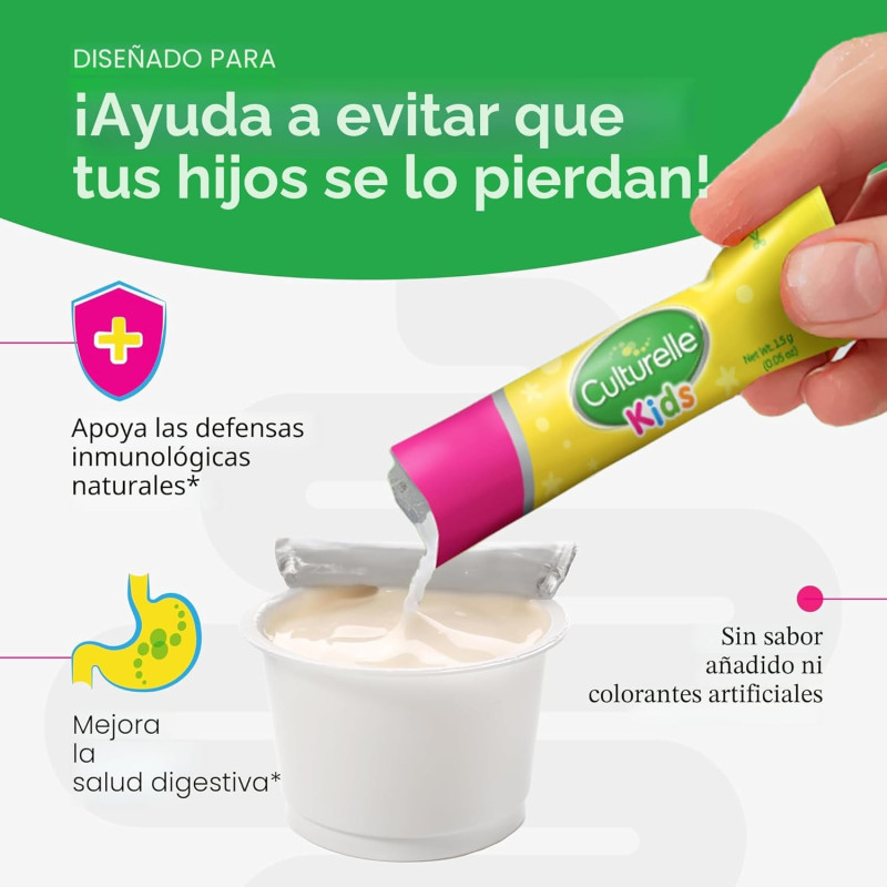 Culturelle Kids Purely Probiotics 30 sobres Culturelle Kids Purely Probiotics 30 sobres