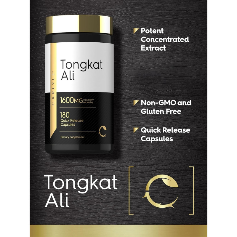 Tongkat Ali Carlyle 1.600mg  180cap