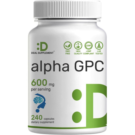 Alpha GPC Deal Supplement 600mg 240cap