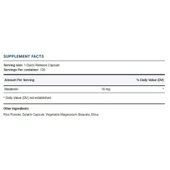 Melatonina Piping Rock 10mg 120cap