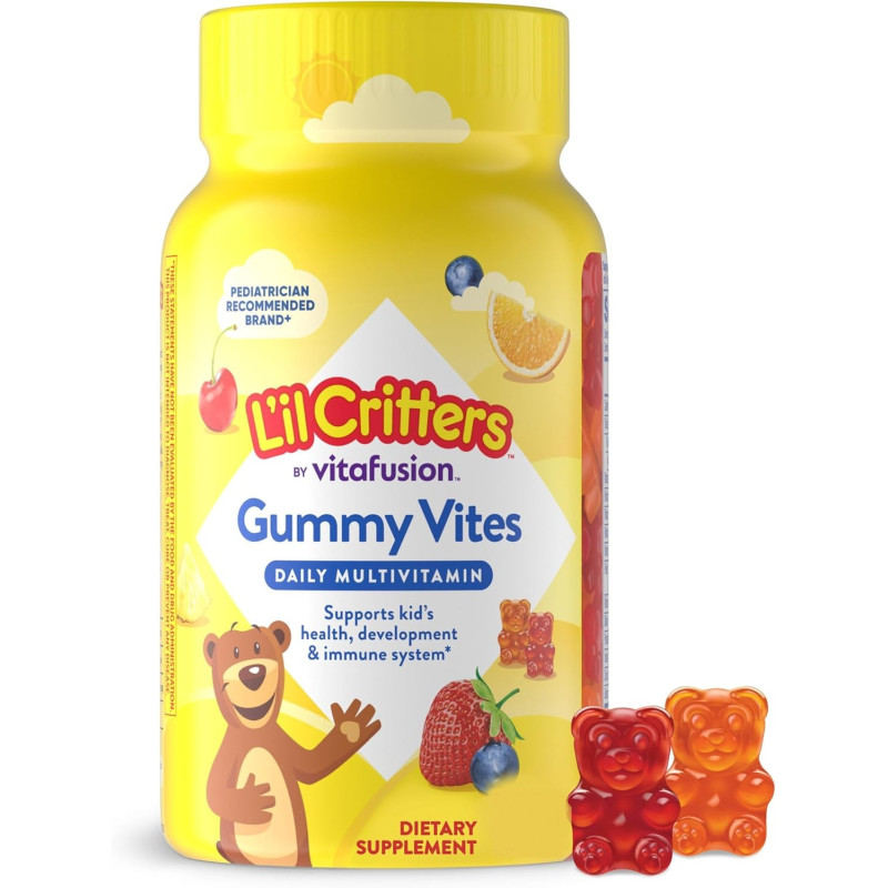 Multivitaminico Lil Critters Gummy Vites 62 gomitas Multivitaminico Lil Critters Gummy Vites 62 gomitas