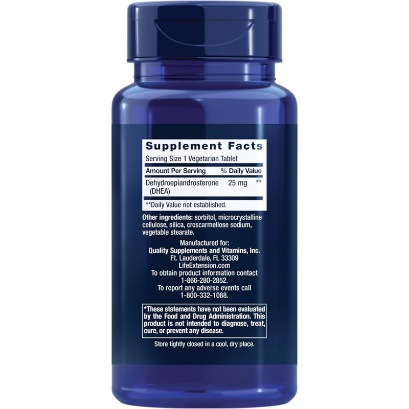 Dhea Life Extension 25mg 100cap