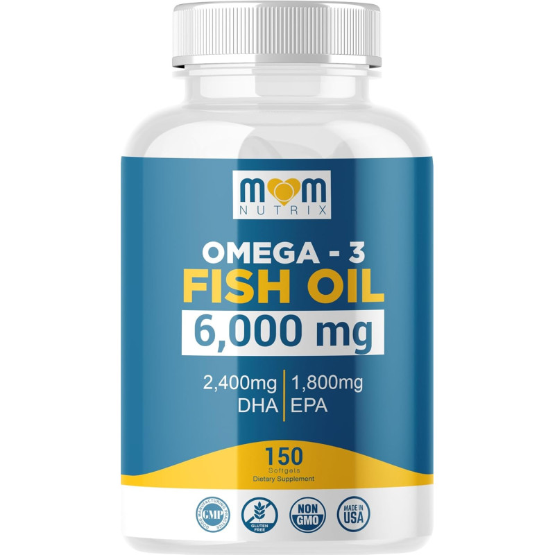 Omega 3 Mom Nutrix 6.000mg 150cap Omega 3 Mom Nutrix 6.000mg 150cap