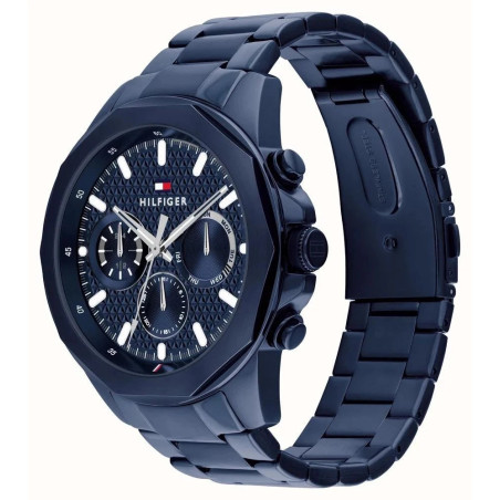 Tommy Hilfiger Reloj Acero Azul con Esfera Azul 46mm