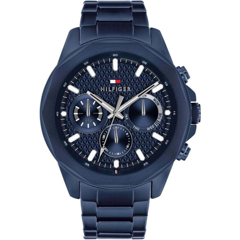Tommy Hilfiger Reloj Acero Azul con Esfera Azul 46mm