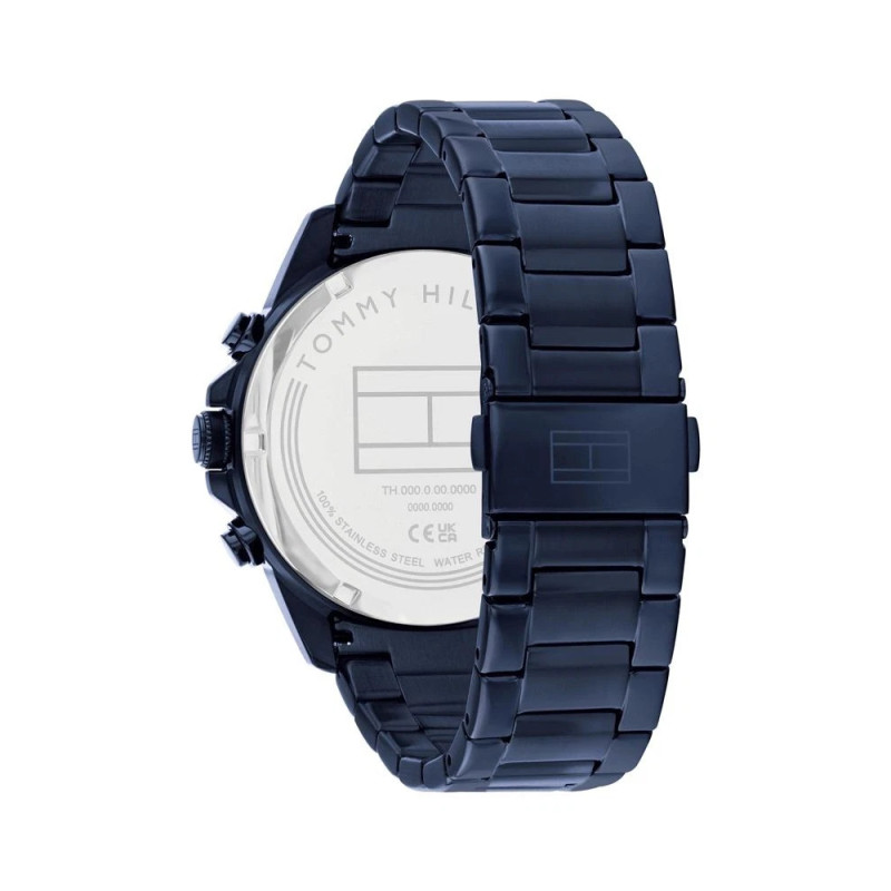 Tommy Hilfiger Reloj Acero Azul con Esfera Azul 46mm