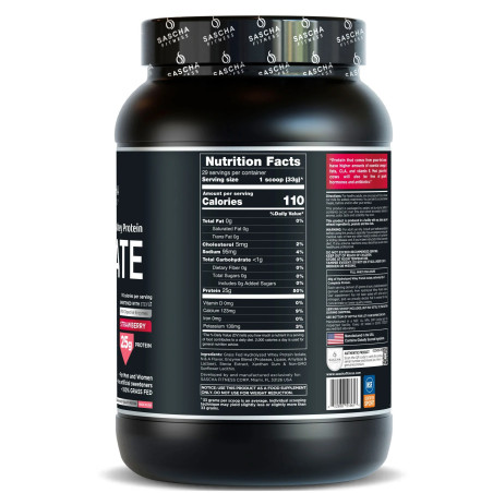 Sascha Fitness Isolate Fresa 29 servicios