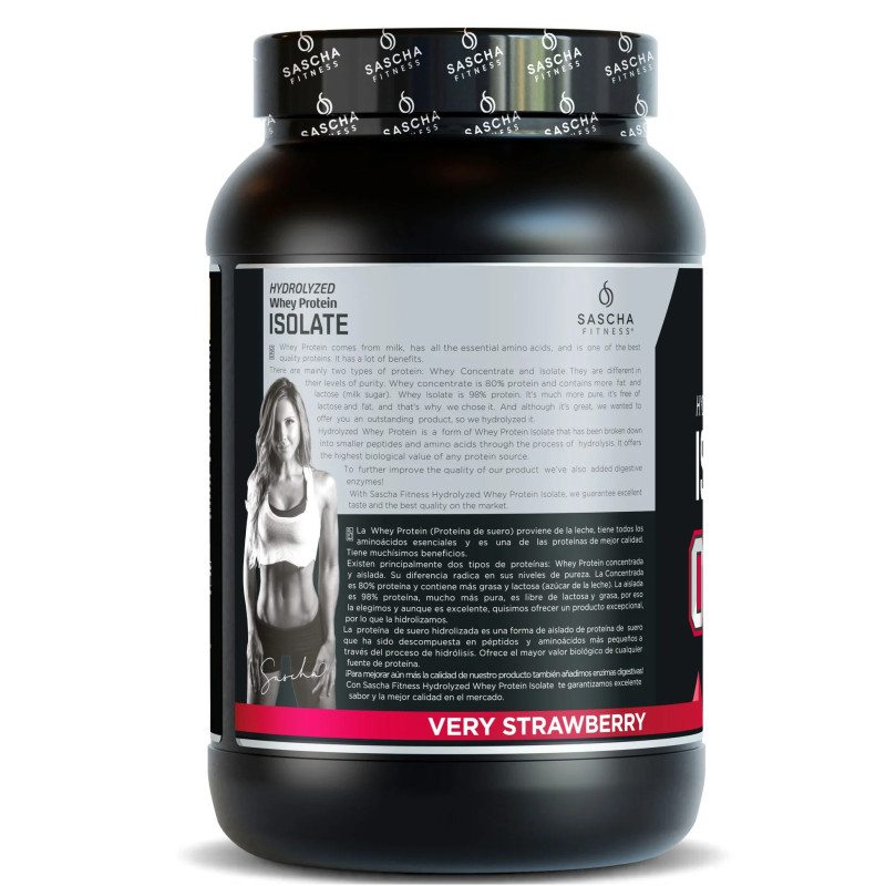 Sascha Fitness Isolate Fresa 29 servicios