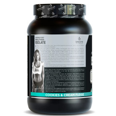 Sascha Fitness Isolate Galletas y Crema 29 servicios Sascha Fitness Isolate Galletas y Crema 29 servicios