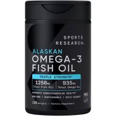 Omega 3 Sports Research 1.250mg 120cap