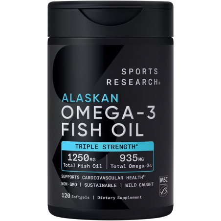 Omega 3 Sports Research 1.250mg 120cap